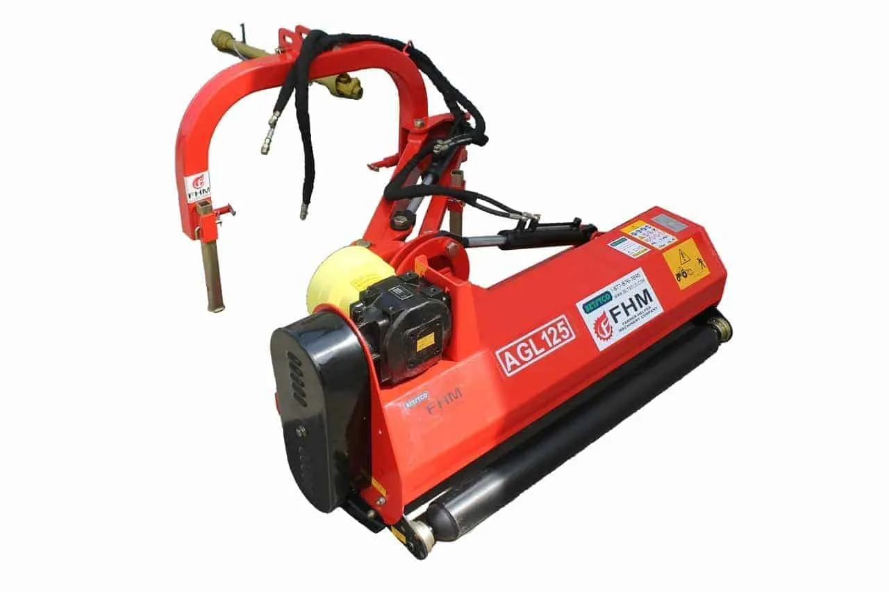 Farmer Helper FH-AGL Standard Ditch Bank Flail Mower | 48" to 64" Working Width | 20-65HP For Tractor