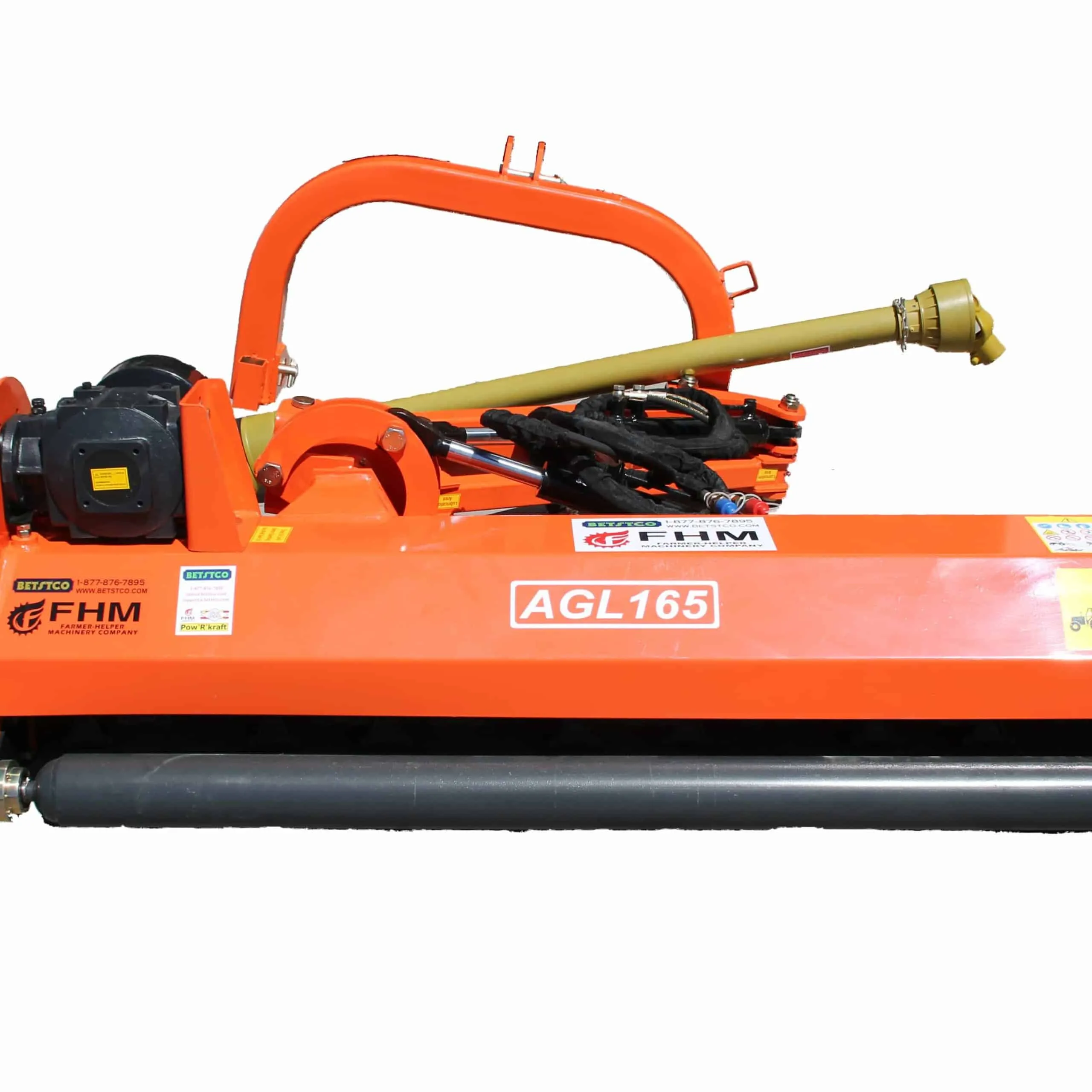 Farmer Helper FH-AGL Standard Ditch Bank Flail Mower | 48" to 64" Working Width | 20-65HP For Tractor
