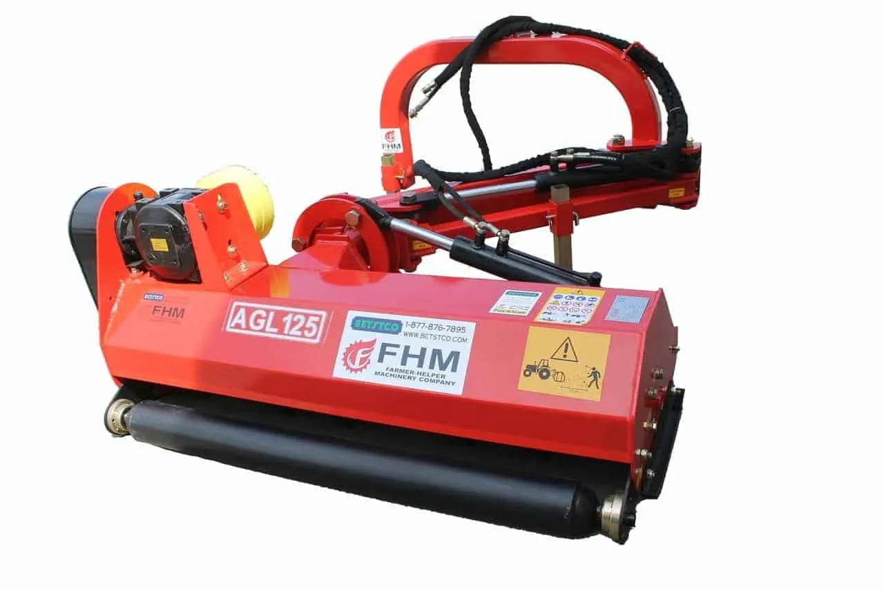 Farmer Helper FH-AGL Standard Ditch Bank Flail Mower | 48" to 64" Working Width | 20-65HP For Tractor