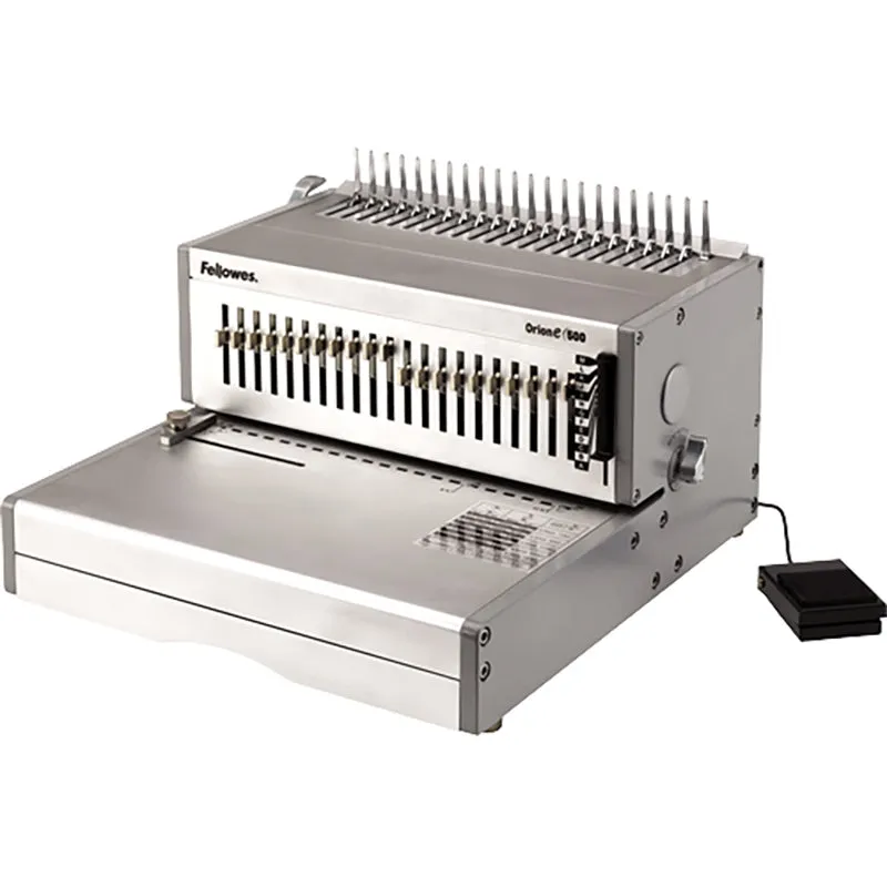 Fellowes Orion E 500 Electric Comb Binding Machine