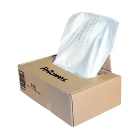 Fellowes Shredder Bags Commercial 132L Pack 50