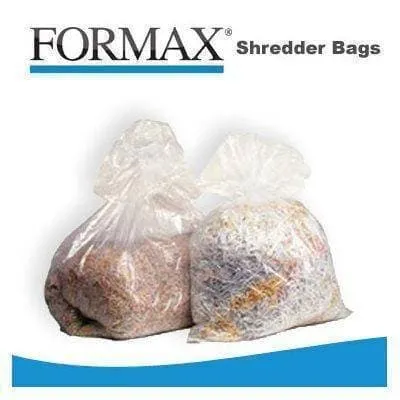 Formax Shredder Bags for Formax Model FD8902B / FD8904B / FD8906B (40 bags)