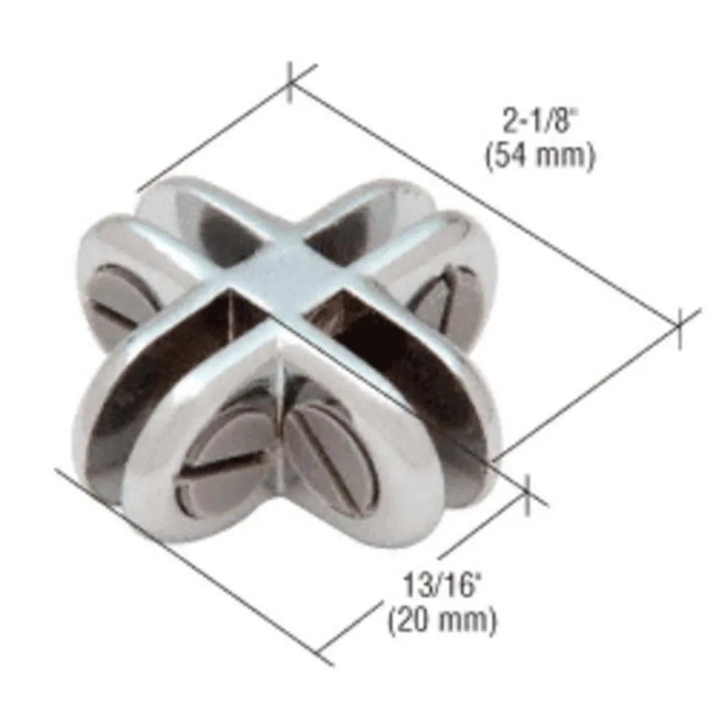 Four-Way 90 Degree Display Connector