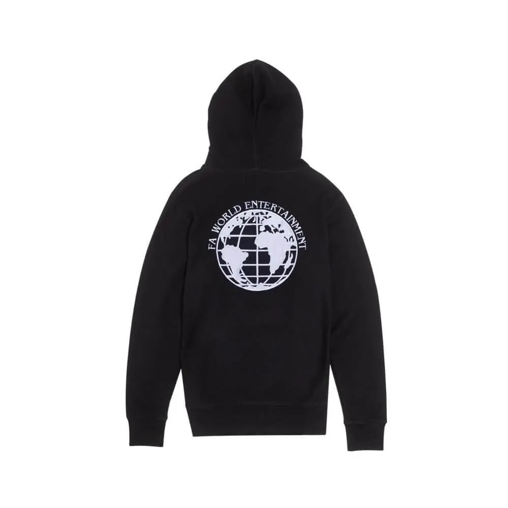 Fucking Awesome World Entertainment Hoodie Black