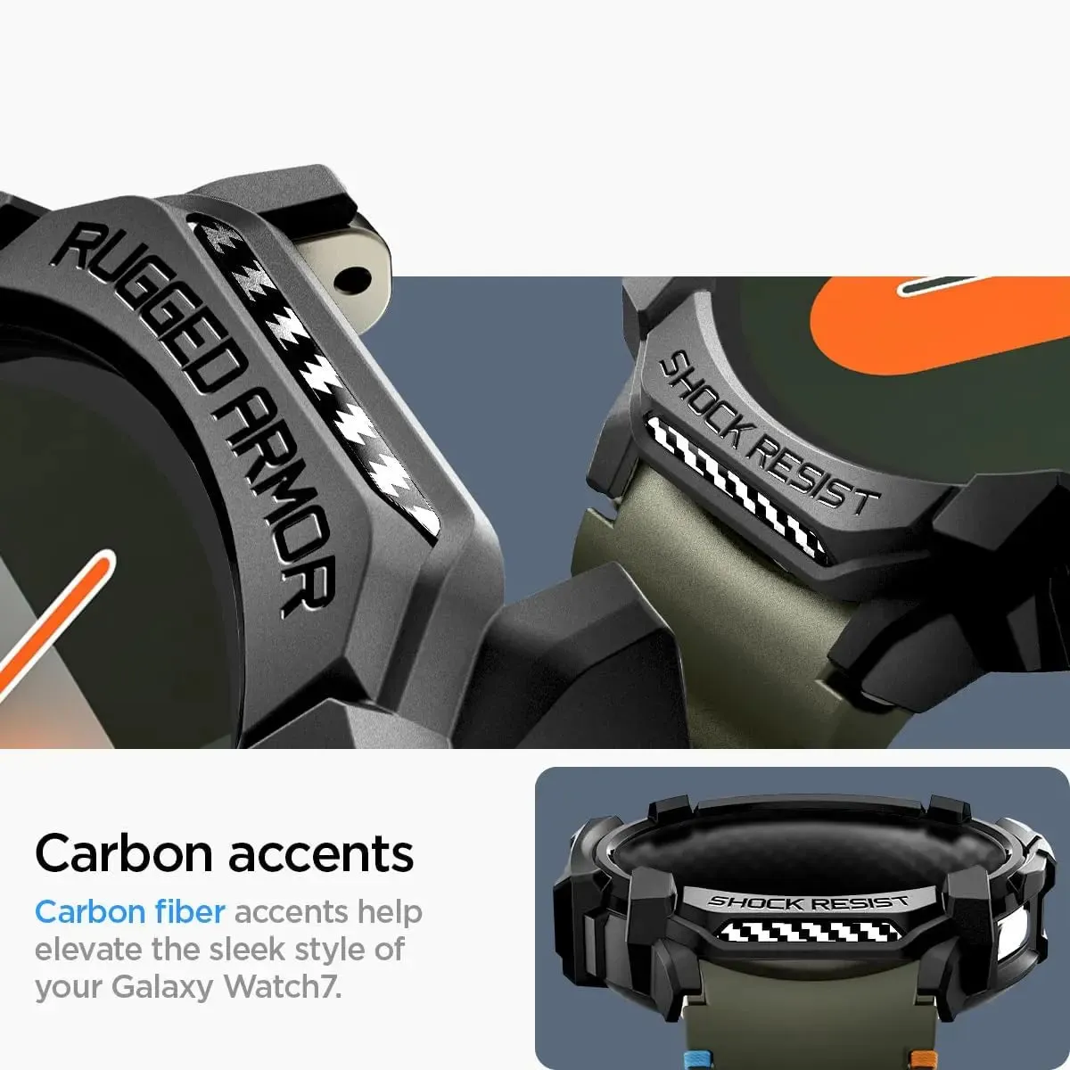 Galaxy Watch 7 Case (44mm) Rugged Armor