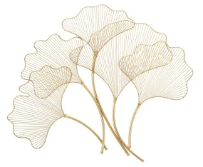 Glam Golden Leaf Wall Decoration