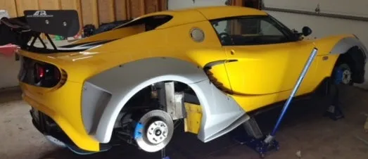 Hethelsport S2 Fender Flare Kit for Elise & Exige