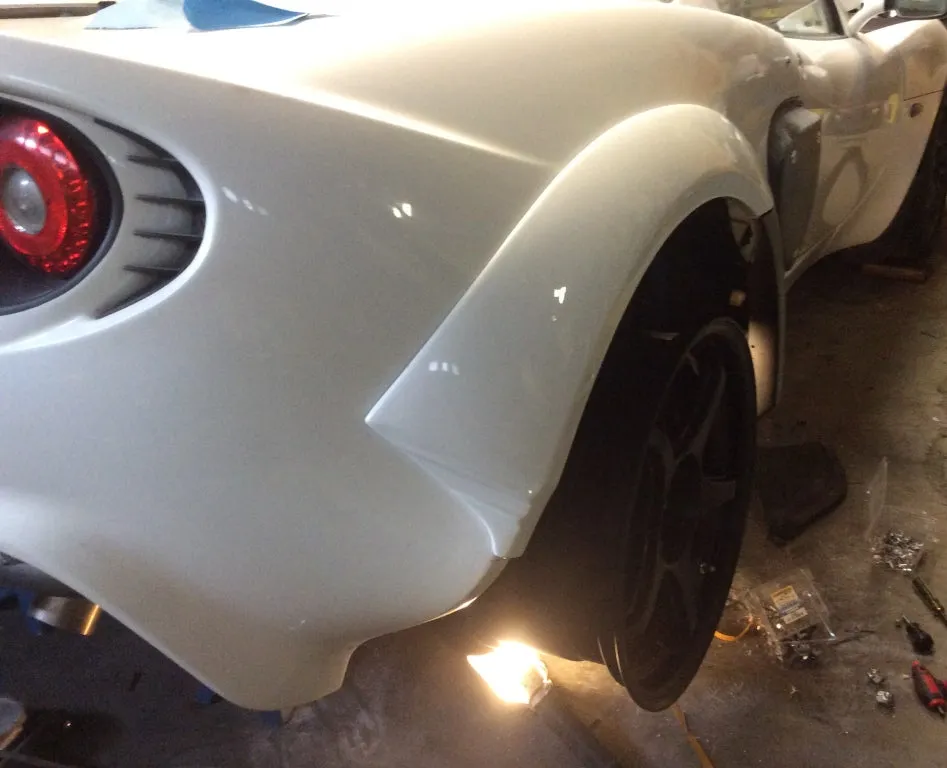 Hethelsport S2 Fender Flare Kit for Elise & Exige