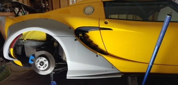 Hethelsport S2 Fender Flare Kit for Elise & Exige