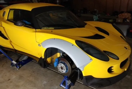 Hethelsport S2 Fender Flare Kit for Elise & Exige