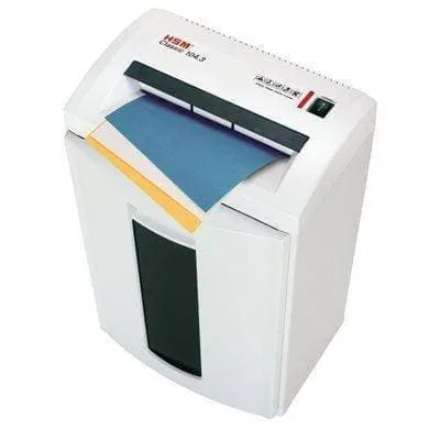 HSM Classic 104.3 Strip Cut Shredder (Discontinued)