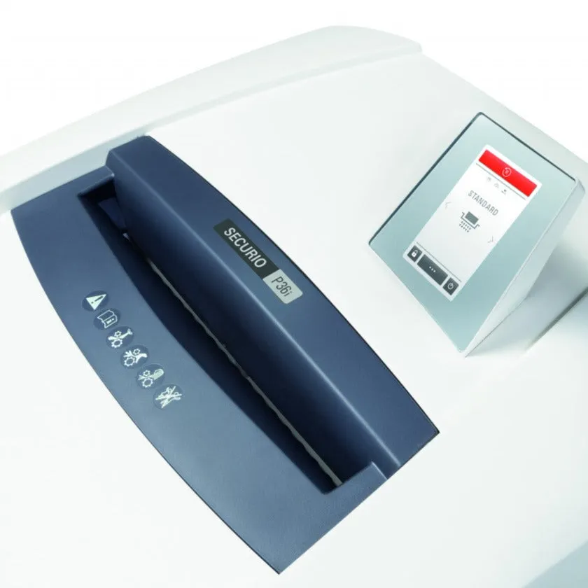 HSM Securio P36i L6 OMDD Combo Paper & Optical Media Shredder Level 6/P-7