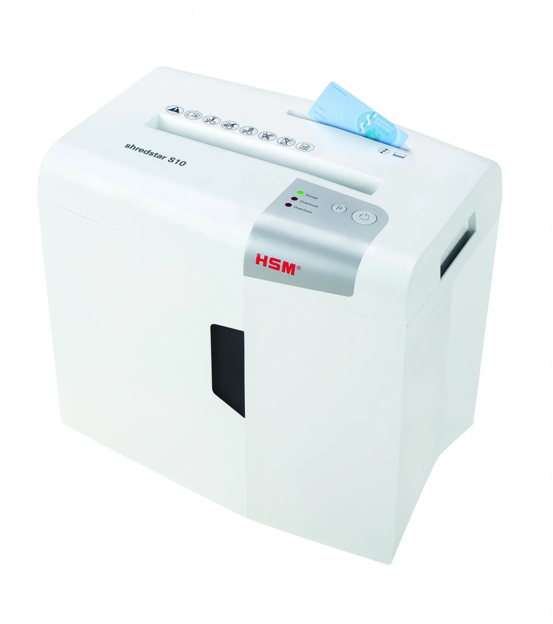 HSM Shredstar S10 Strip Cut Shredder Level 2/P-2