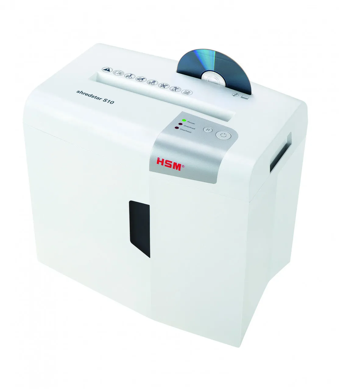 HSM Shredstar S10 Strip Cut Shredder Level 2/P-2
