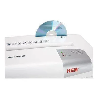 HSM Shredstar X5 DataDefender® Cross Cut Shredder Level 3/P-4