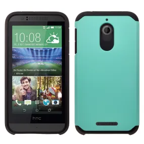 HTC Desire 510 Case, Slim Hybrid [Shock/Impact] Absorption Dual Layer Case - Teal