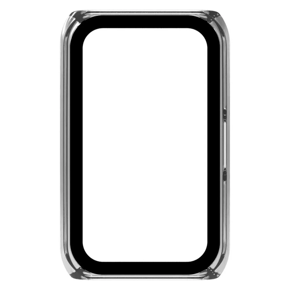 Huawei Band 7 / Honor Band 6 cover with tempered glass screen protector - Dark Blue