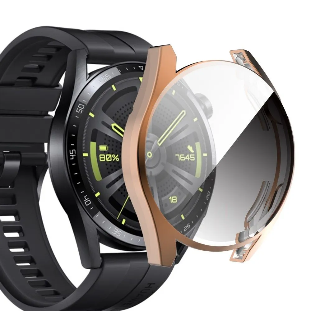Huawei Watch GT 3 (46mm) electroplated TPU cover - Rose Gold