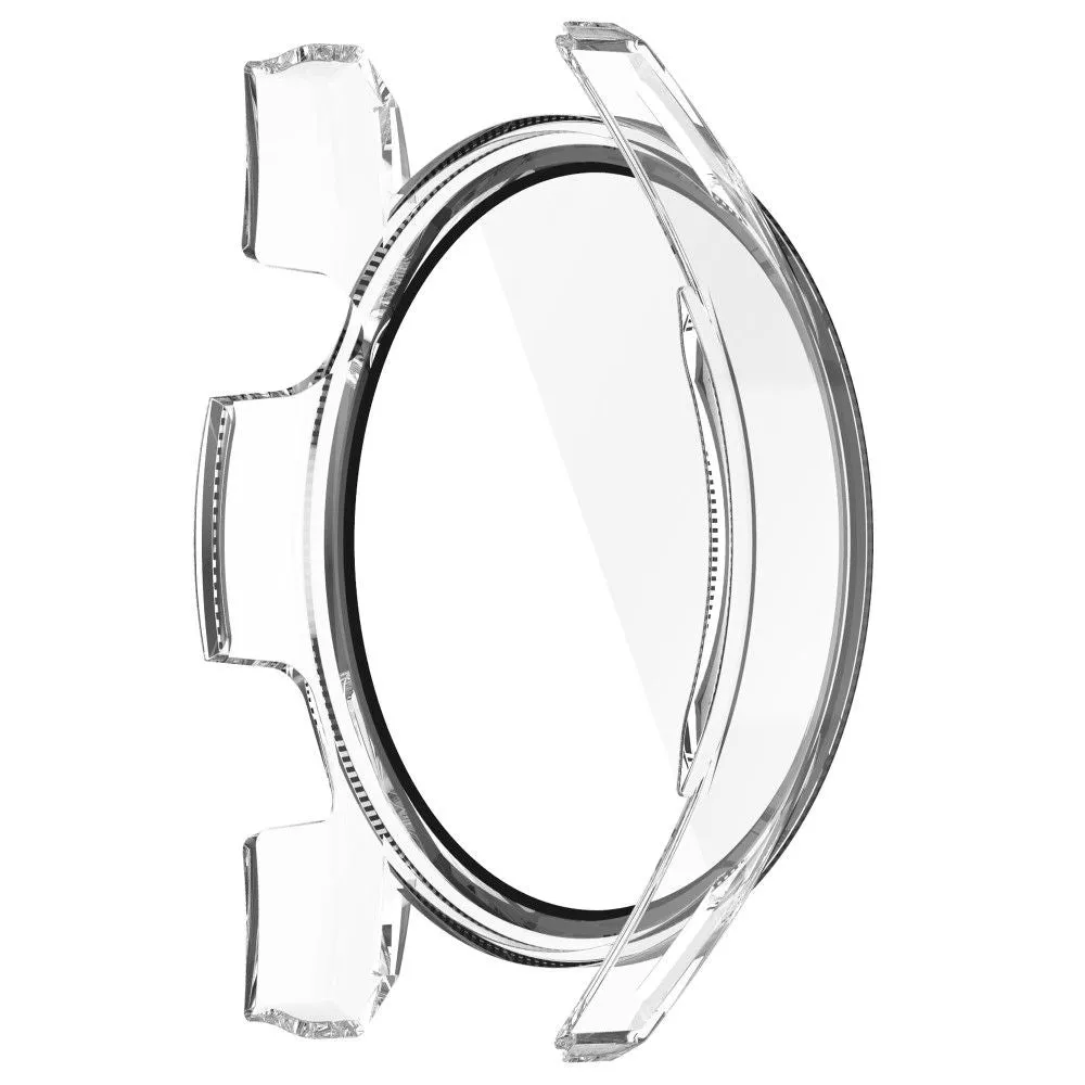 Huawei Watch GT 3 (46mm) TPU frame   tempered glass screen protector - Transparent