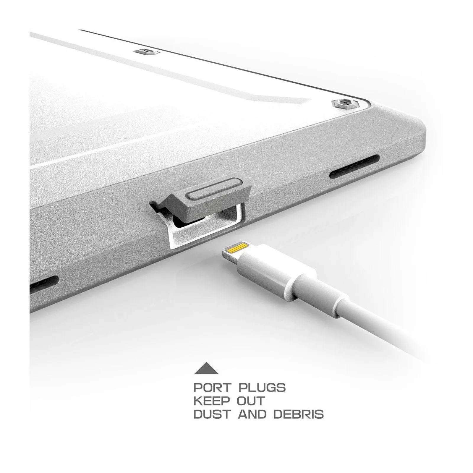 iPad 9.7 inch Unicorn Beetle Pro Full-Body Case(open box)-White