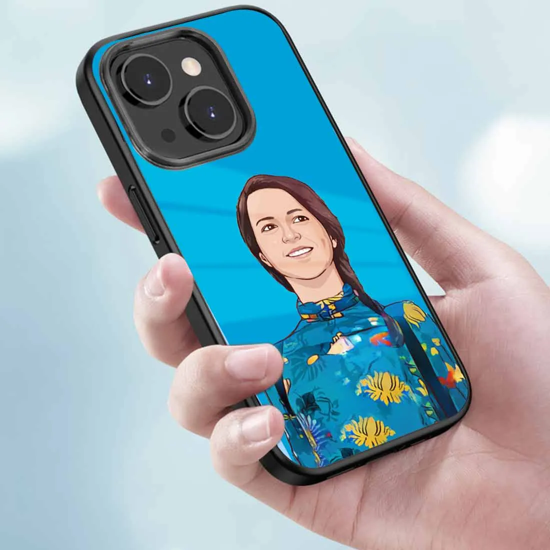 iPhone Customised Covers Print Design iPhone 13 Back Photo Case - Cartoonized From Image