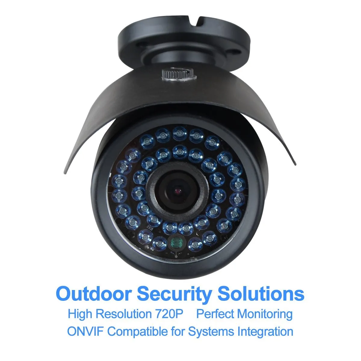 JOOAN 703KRA-T HD 720P Bullet IP Camera Weatherproof Outdoor Security Surveillance 50ft Night Vision Motion Detection Available In White