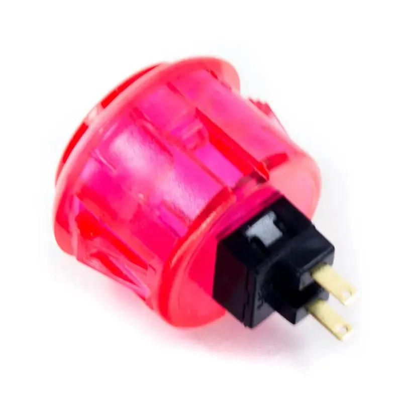 Jyuee Ang G102CL-PC 30 mm Snap-in Button - Clear Pink