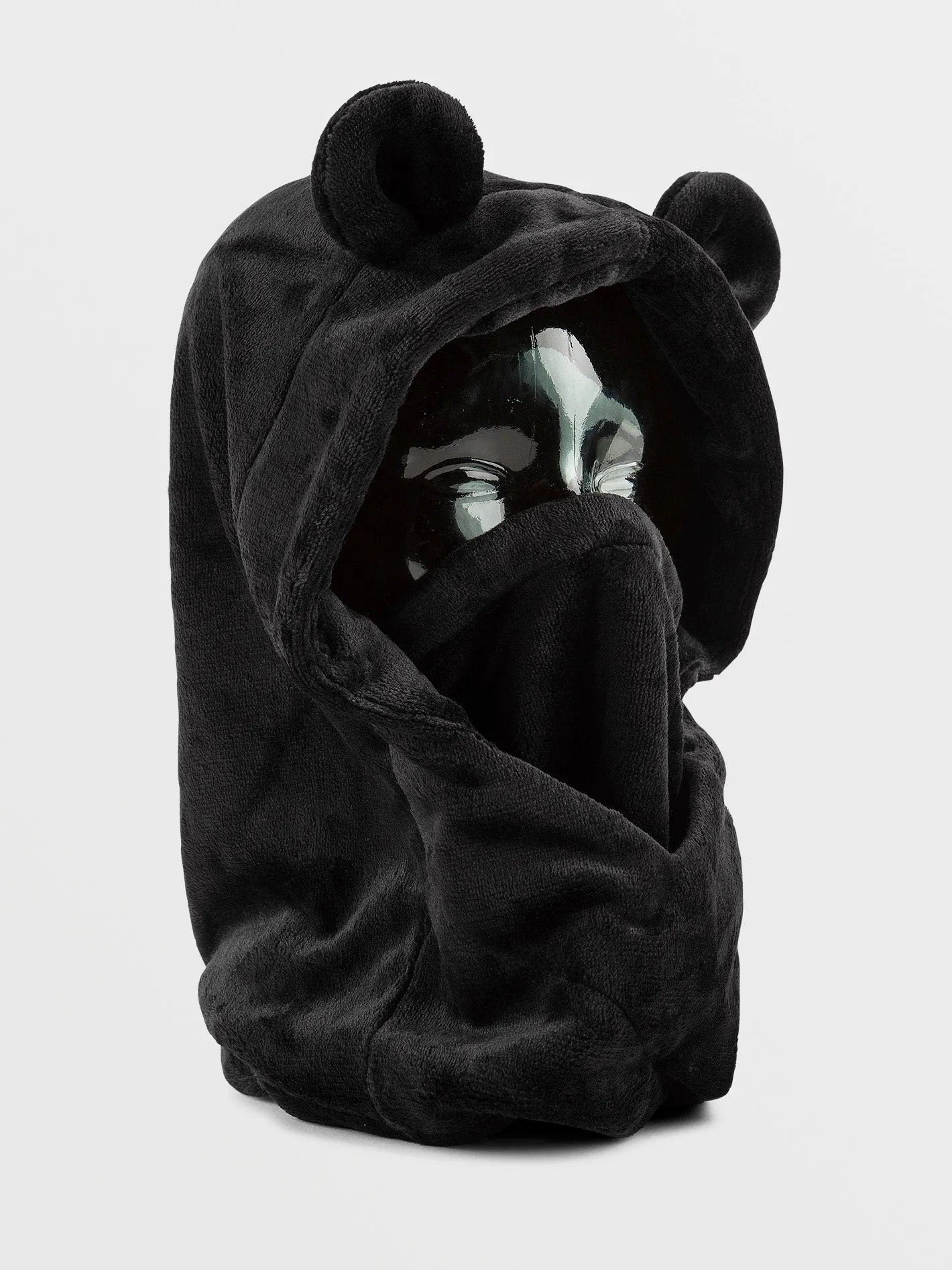Kids Snow Creature Hood - Black
