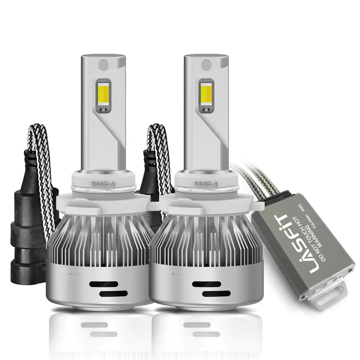 Lasfit LD Plus Switchback 9005 HB3 LED Bulbs Flip Chip 60W 2 Modes | 2 Bulbs