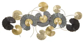 Leaf Bouquet Wall Decor (Golden & Black)
