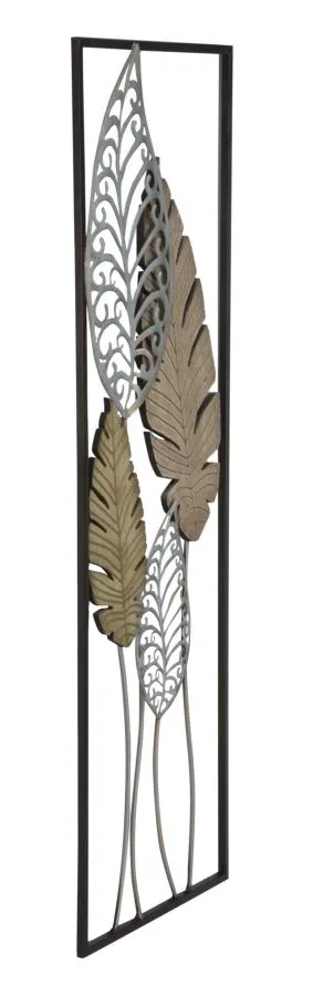 Leaf Metallic Wall Decor
