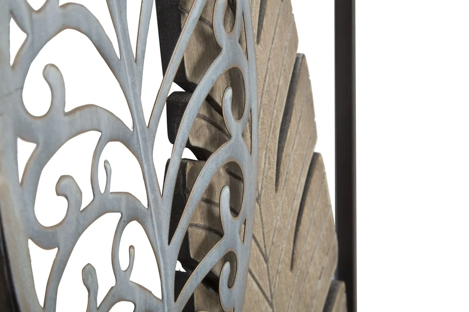 Leaf Metallic Wall Decor