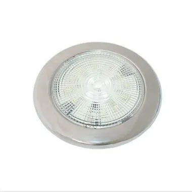 LED Slimline Light - Stainless - Red/White