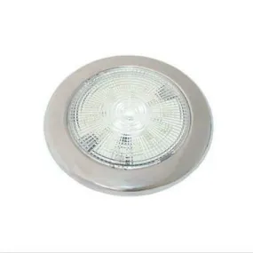LED Slimline Light - Stainless - Red/White