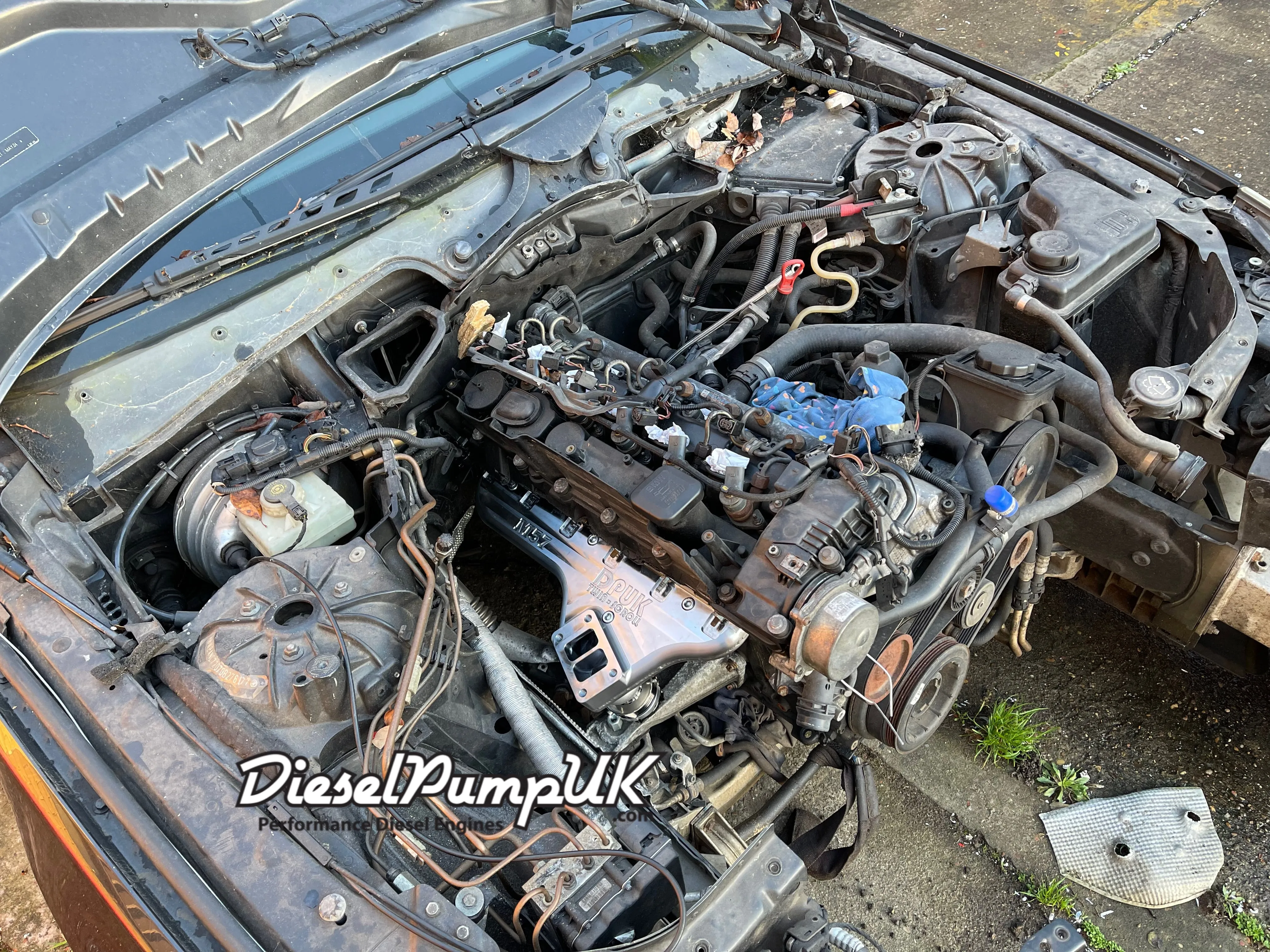 M57 T3 Billet Exhaust Manifold