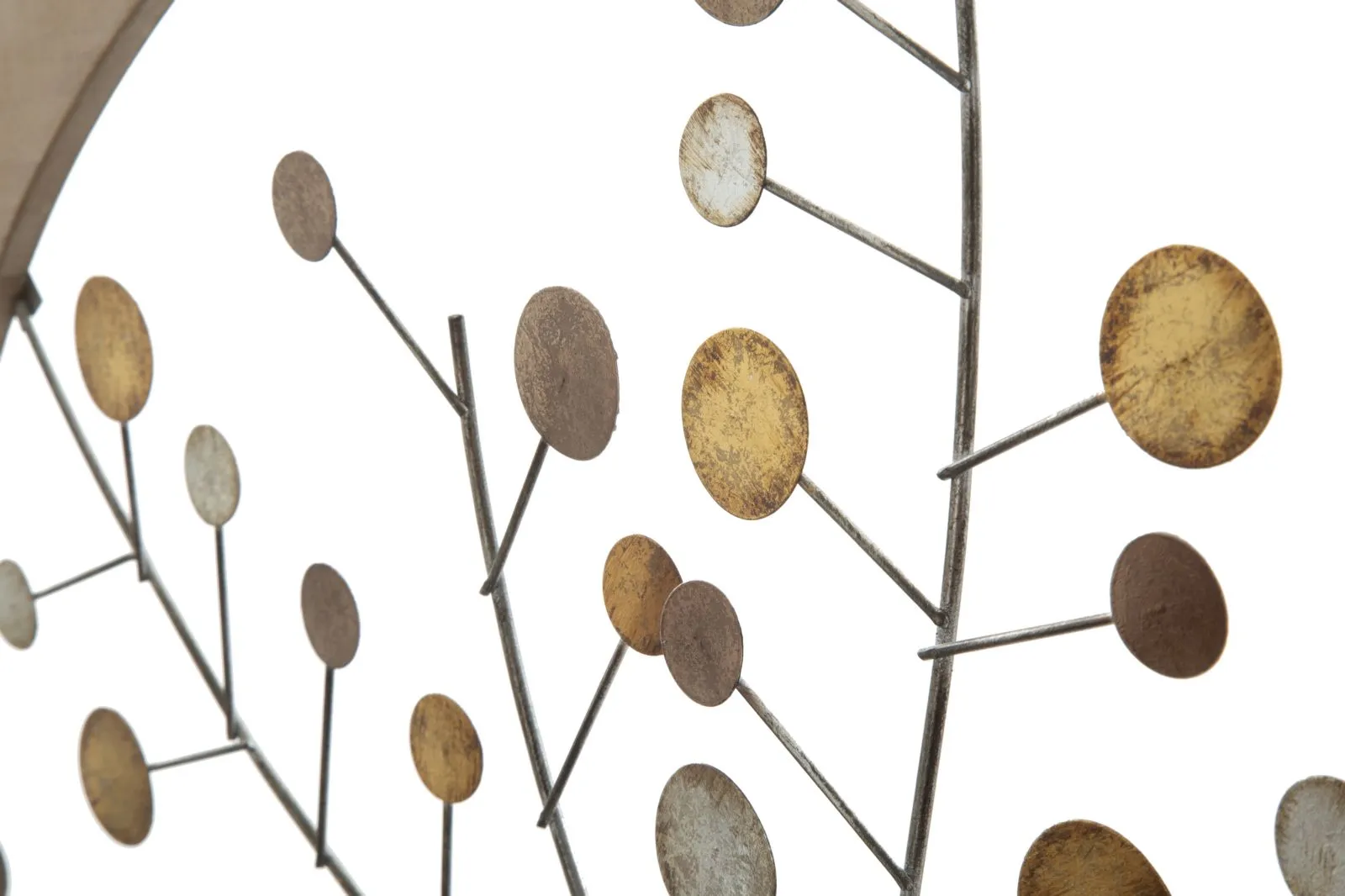 Metallic & Wooden Tree of Life Wall Decor