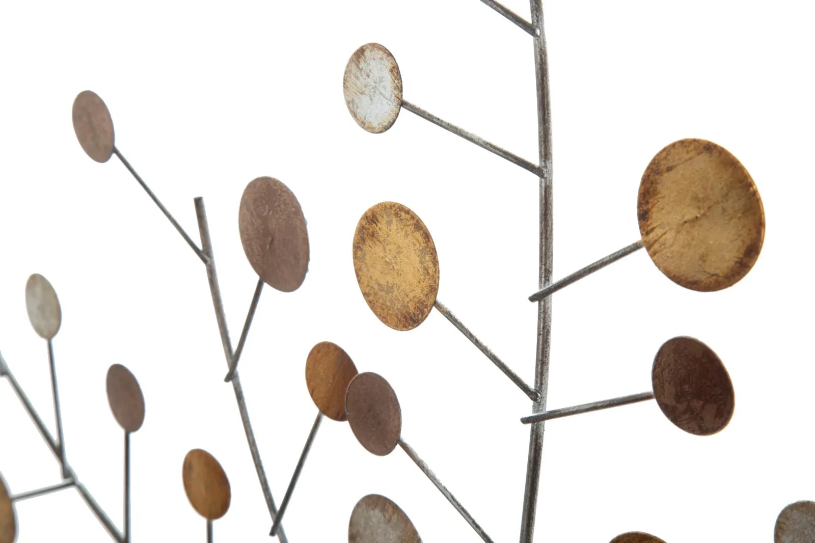 Metallic & Wooden Tree of Life Wall Decor