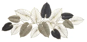 Metallic Leaf Bouquet Wall Decor