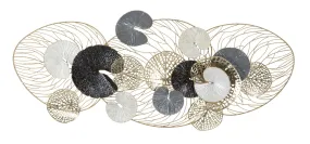 Metallic Levaes Wall decor