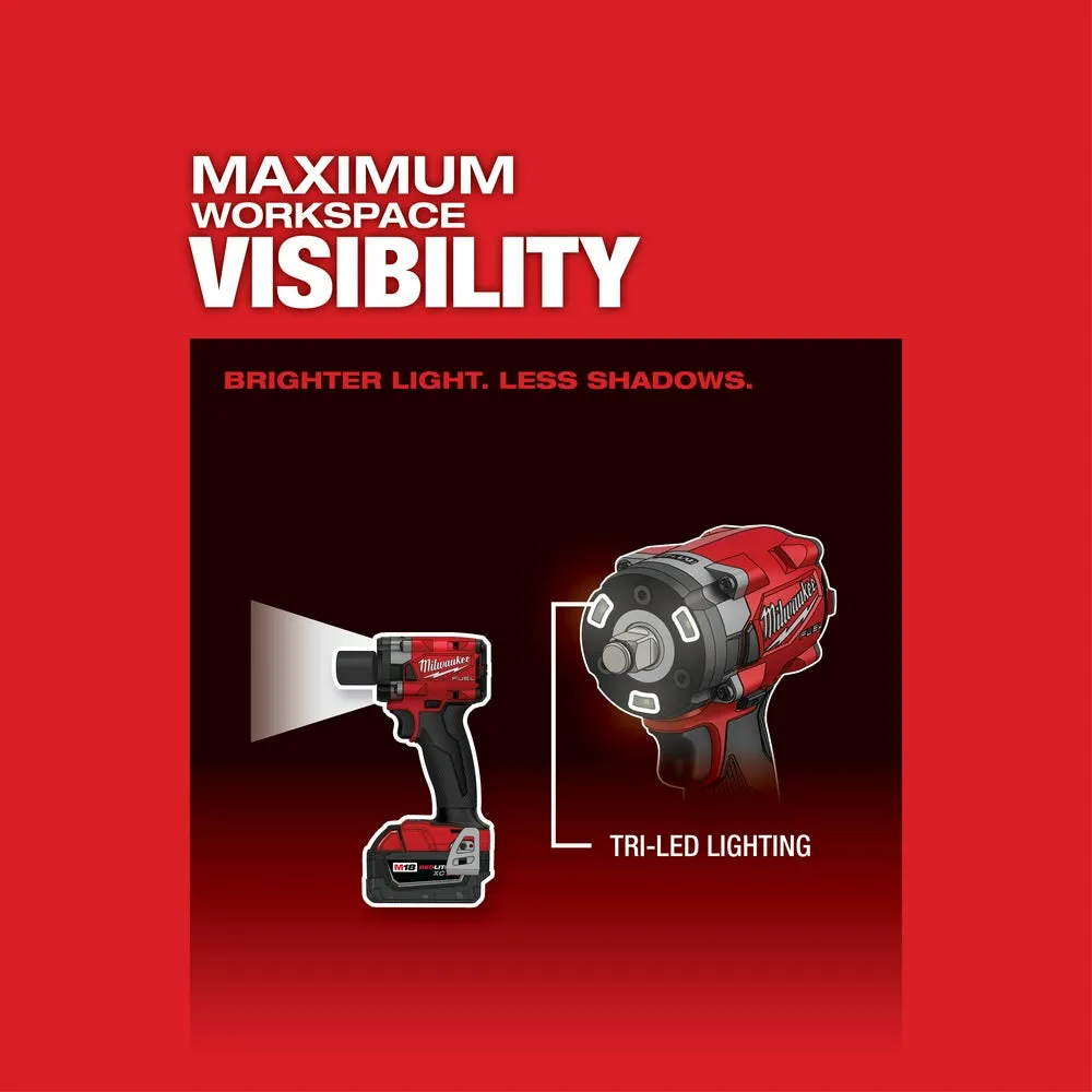 Milwaukee 2855-20 M18 FUEL 18V 1/2" Impact Wrench w/Friction Ring -Bare Tool