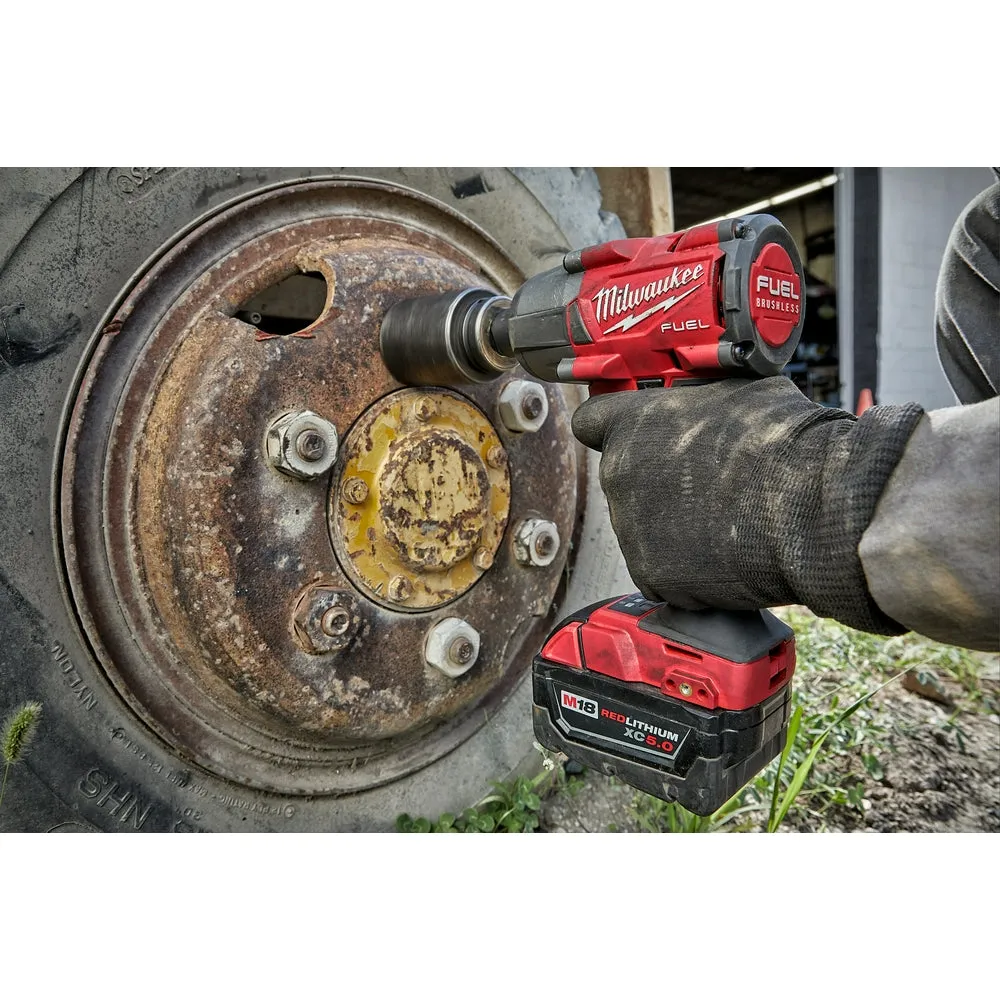 Milwaukee 2962P-20 M18 FUEL 1/2" Mid-Torque Impact Wrench w/Pin Detent-Bare Tool