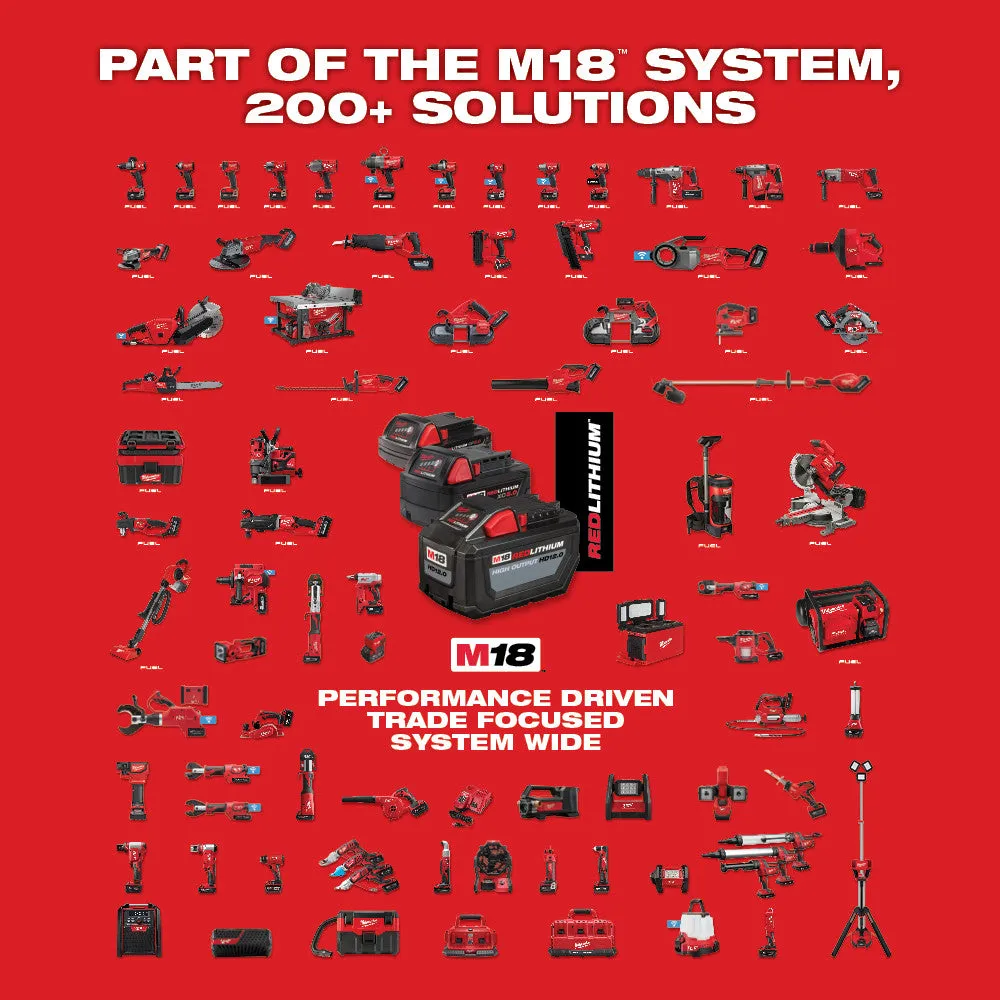 Milwaukee 2962P M18 FUEL 18V 1/2" Mid Torque Imapct w/ SAE Socket Set - 12 PC