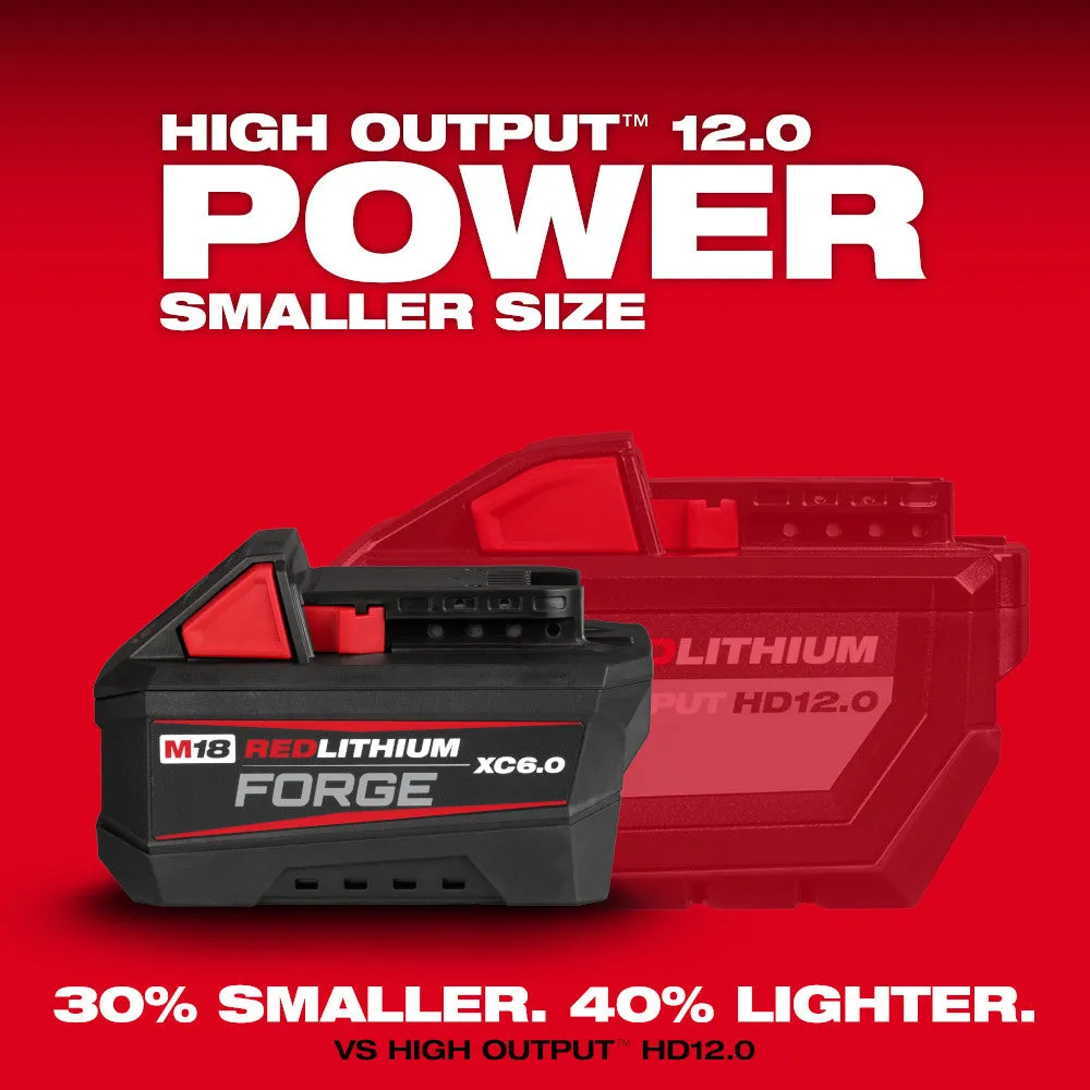Milwaukee 2967-20F6 M18 FUEL 18V 1/2" Li-Ion Impact Wrench w/ 6AH Forge Battery