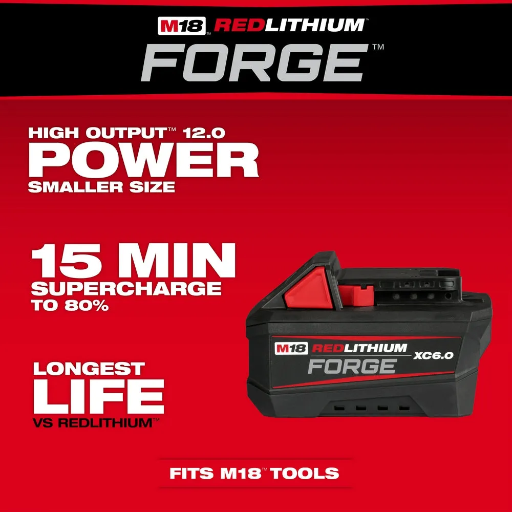 Milwaukee 2967-20F6 M18 FUEL 18V 1/2" Li-Ion Impact Wrench w/ 6AH Forge Battery