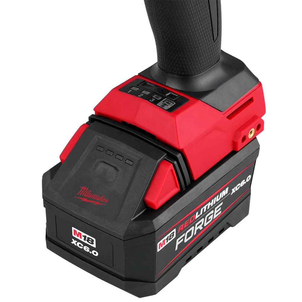 Milwaukee 2967-21F M18 FUEL 18V 1/2" High Torque Impact Wrench FORGE Kit