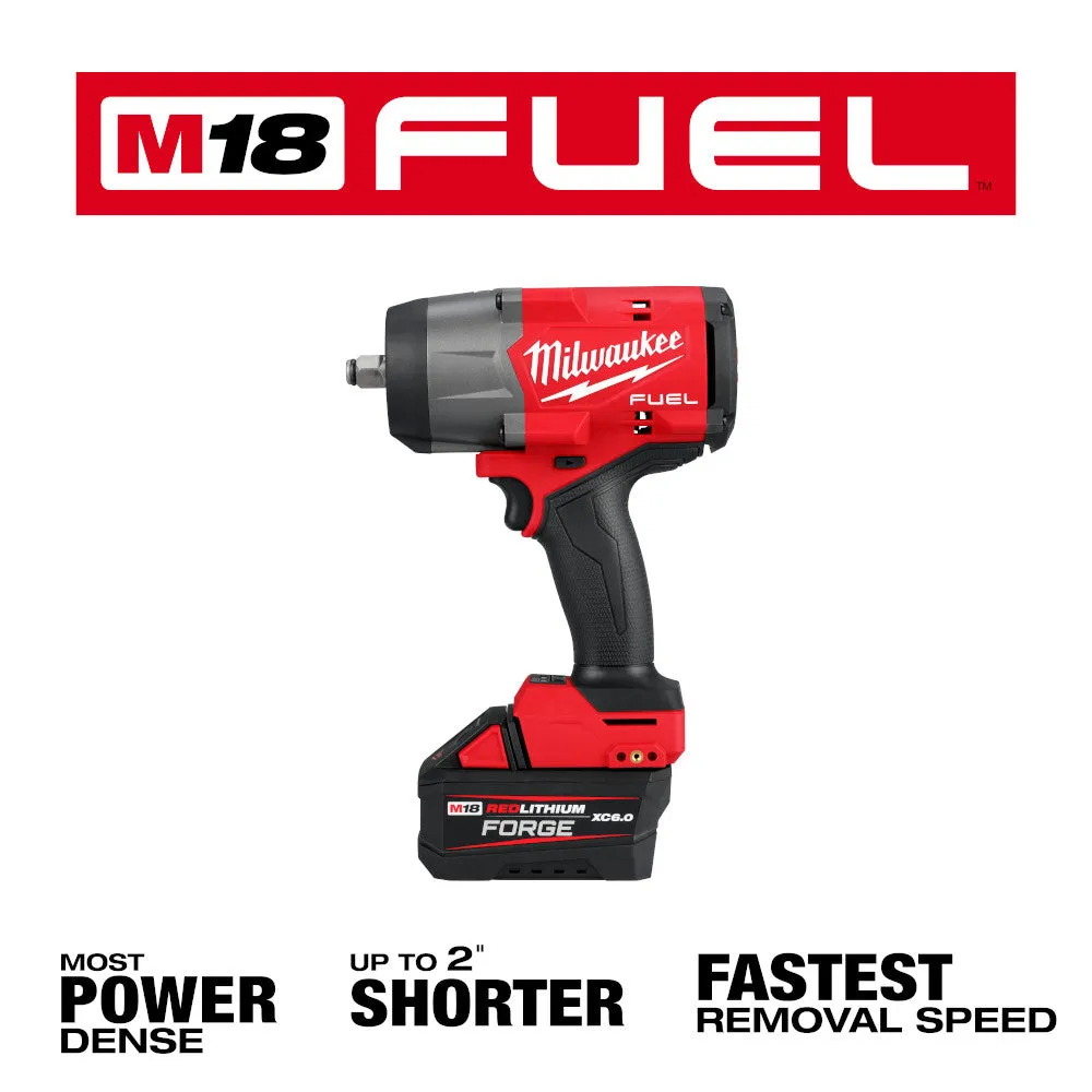 Milwaukee 2967-21F M18 FUEL 18V 1/2" High Torque Impact Wrench FORGE Kit