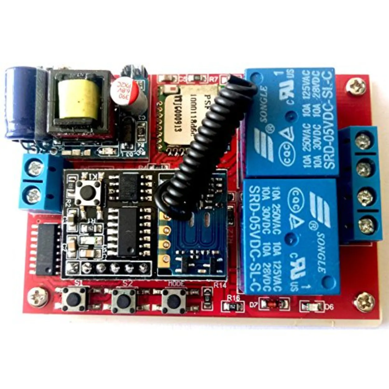 Mobile Phone (APP) controlled WIFI Smart Switch / 2 X 220V remote home appliance controller / Smart WIFI with wireless remote control
