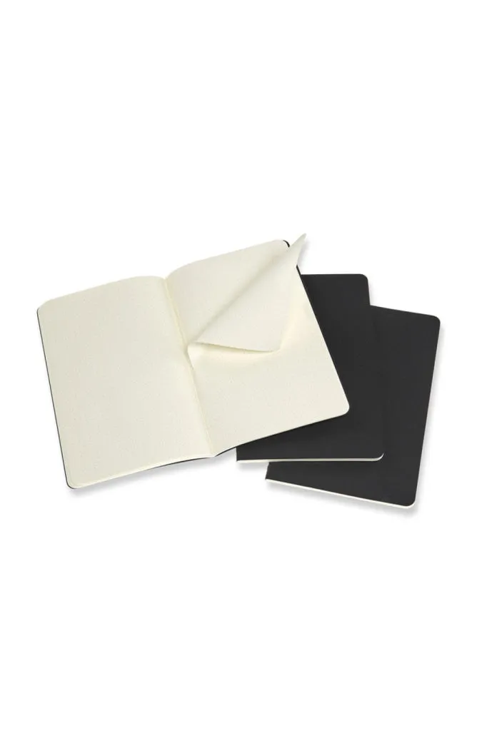 Moleskine - Cahier Notebook - Set Of 3 - Large