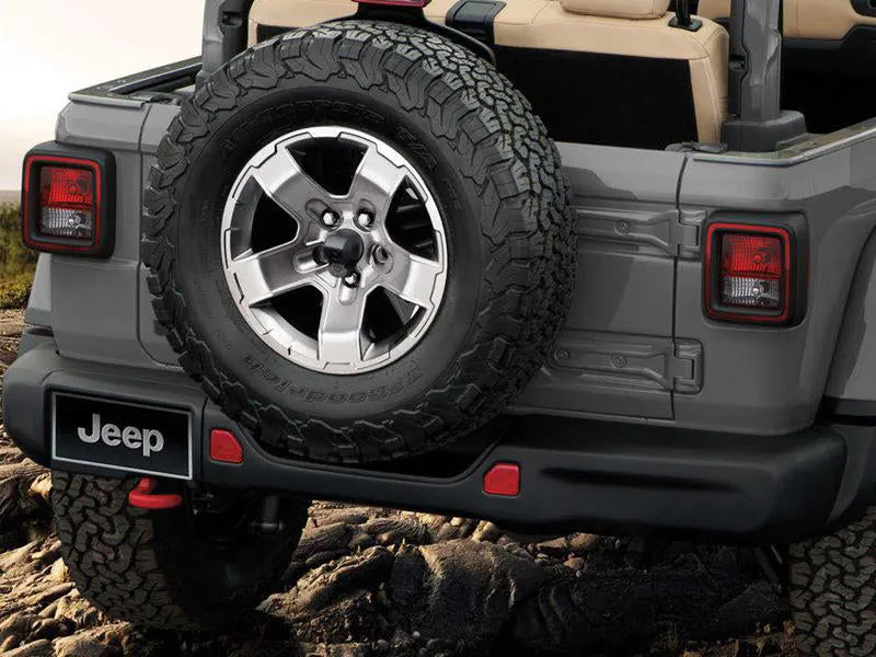 MOPAR Rubicon Steel Rear Bumper for 18-up Jeep Wrangler JL & JL Unlimited