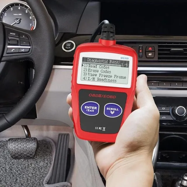 MS309 Automotive Code Reader OBD2 Scanner Car Check Engine Fault Diagnostic Tool